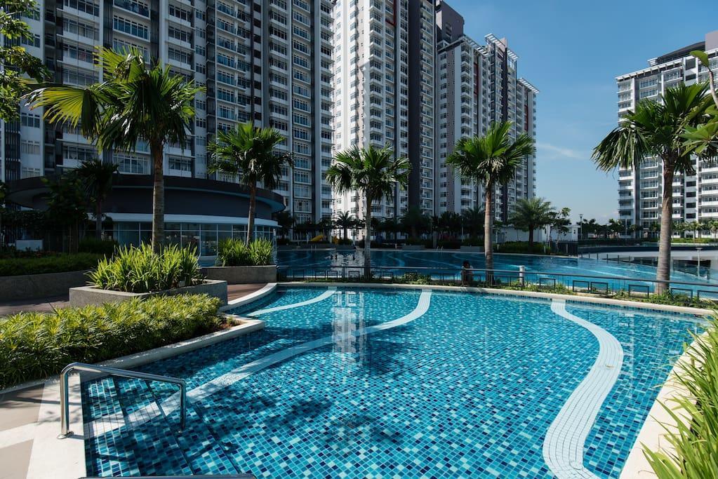 Palm Armada Residence Free Parking And Netflix Putrajaya Extérieur photo